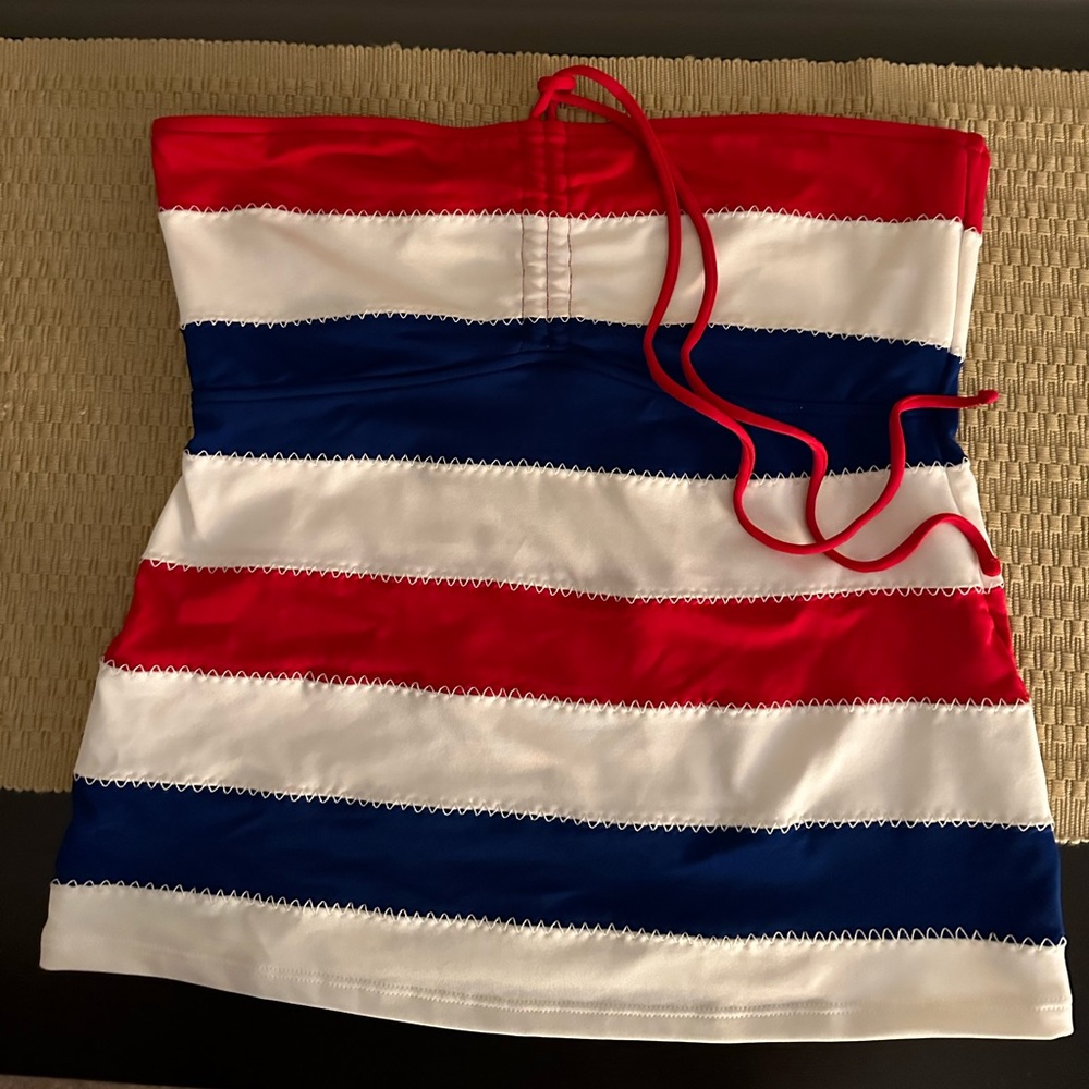 Surfside Nautical Swim Tube Top 🇺🇸